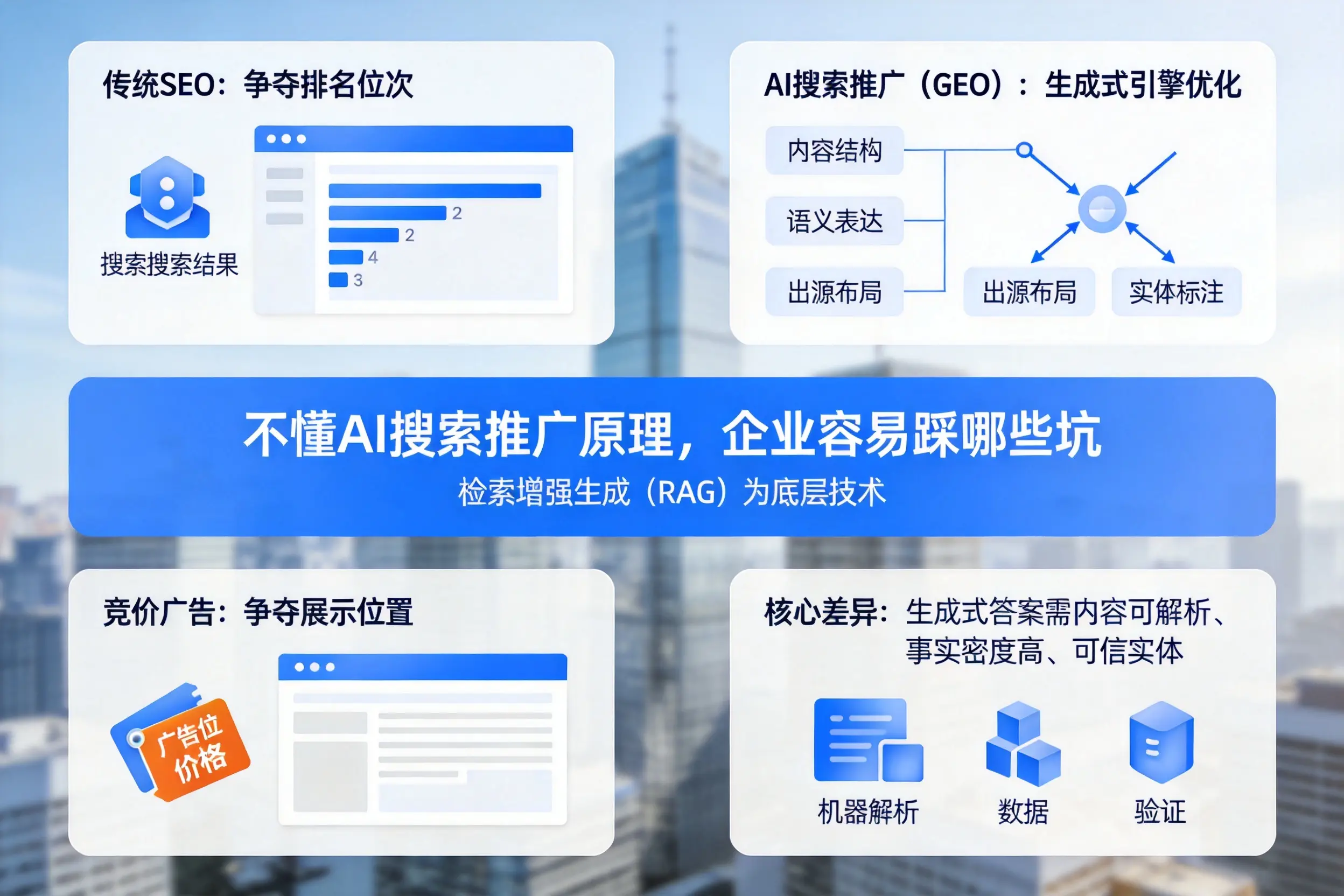 不懂AI搜索推广原理,遂宁企业容易踩哪些坑